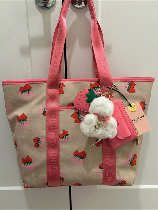 Juicy Couture Handbags - Juicy Couture Exclusive (NWT) Strawberry Festival Tote Bag